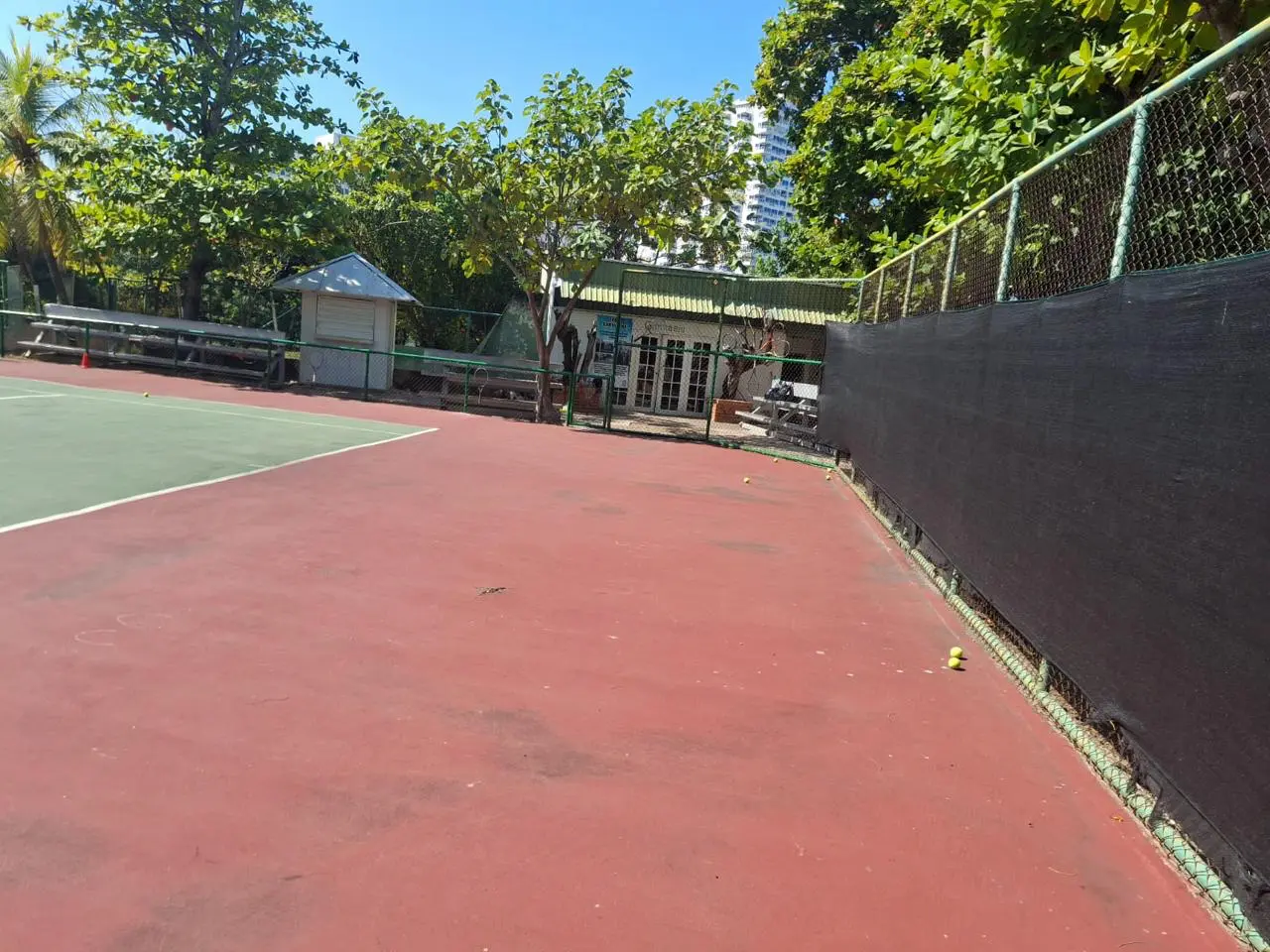Instalaciones de la escuela de tenis